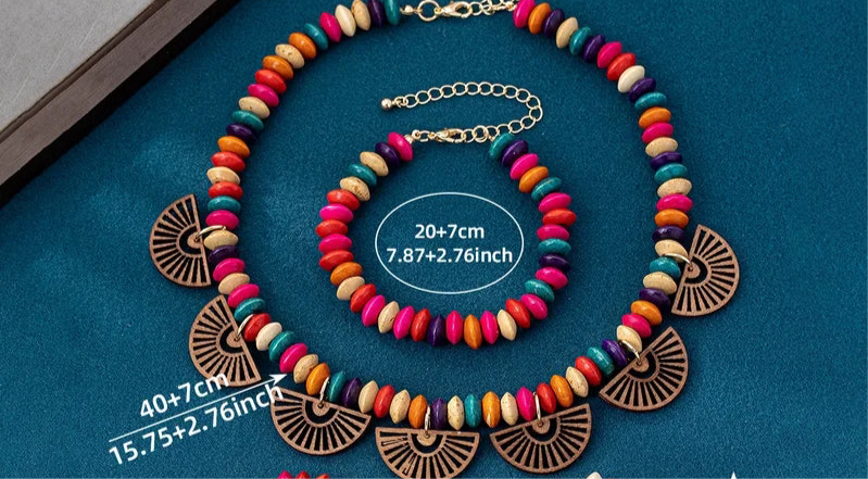 Colors of Clarity Necklace and Bracelet