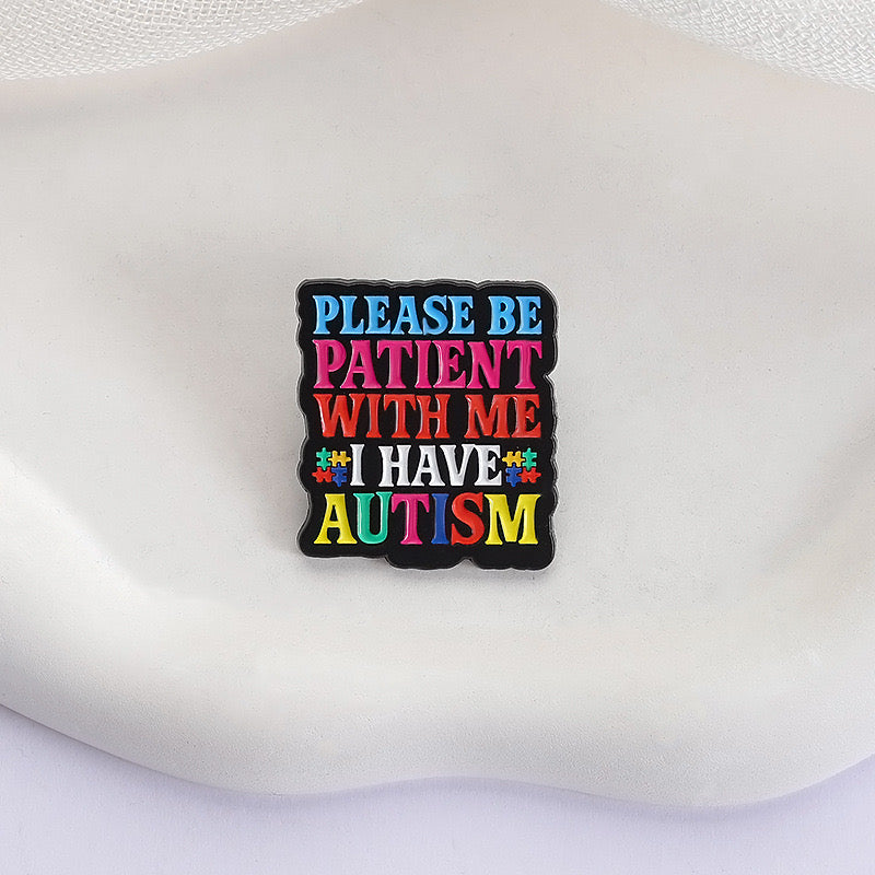 Beautifully Wired Autism Brooch