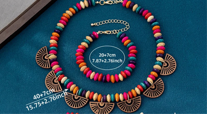 Colors of Clarity Necklace and Bracelet