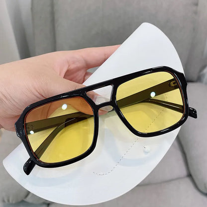 Golden Clarity Sunglasses