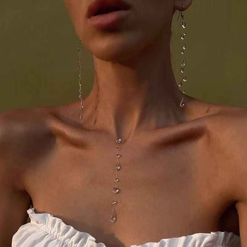 Clarity Falls Earring & Necklace Set