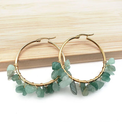 Crystal Personalities Hoops