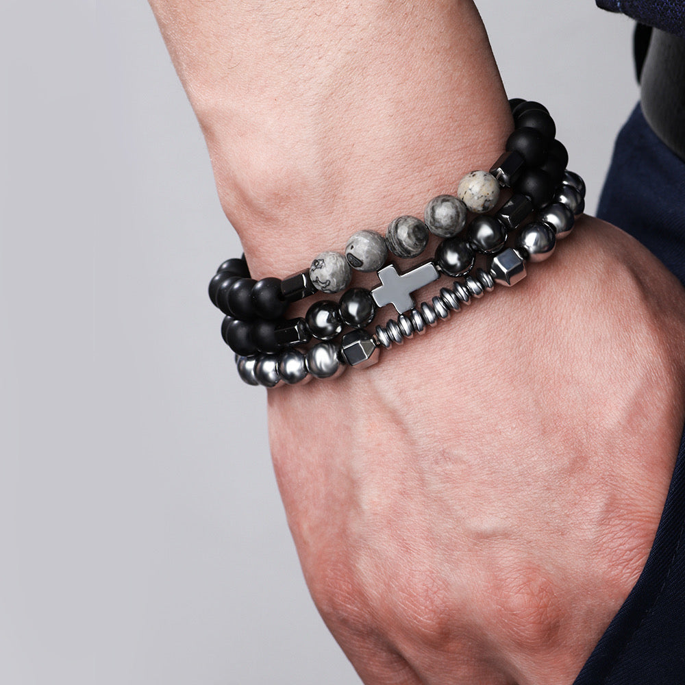 Held Together Bracelet Stack