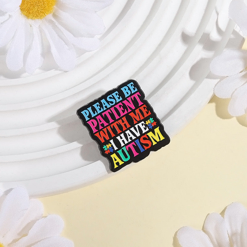 Beautifully Wired Autism Brooch