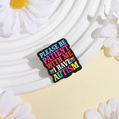 Beautifully Wired Autism Brooch